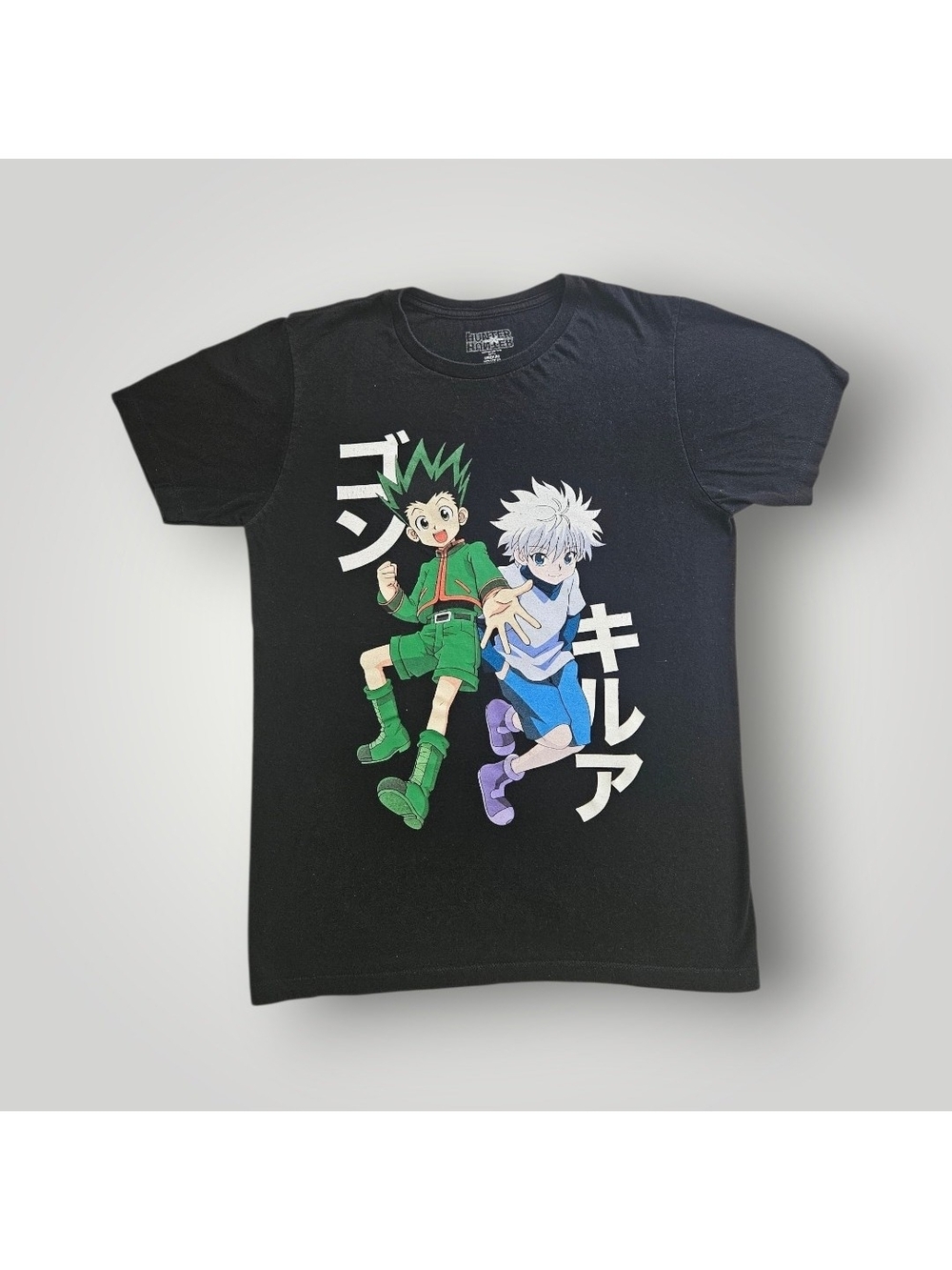 Hunter x Hunter Black Graphic Tee - Gon & Killua